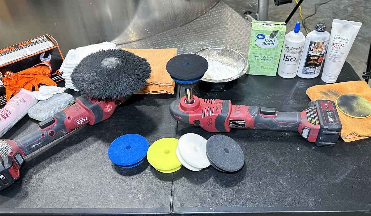 How to Polish Aluminum with a Buffer for a Mirror-Like Shine