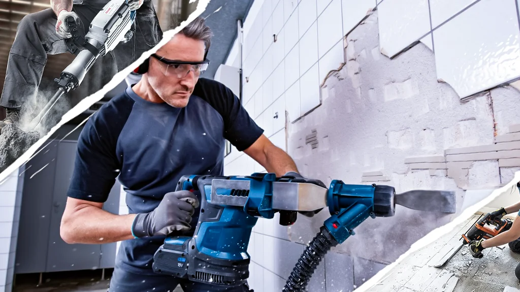 How to Use a Demolition Hammer to Remove Tile Safely and Efficiently