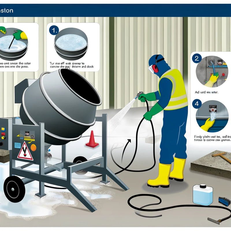 How to Clean a Concrete Mixer: Easy Step-by-Step Guide for Best Results