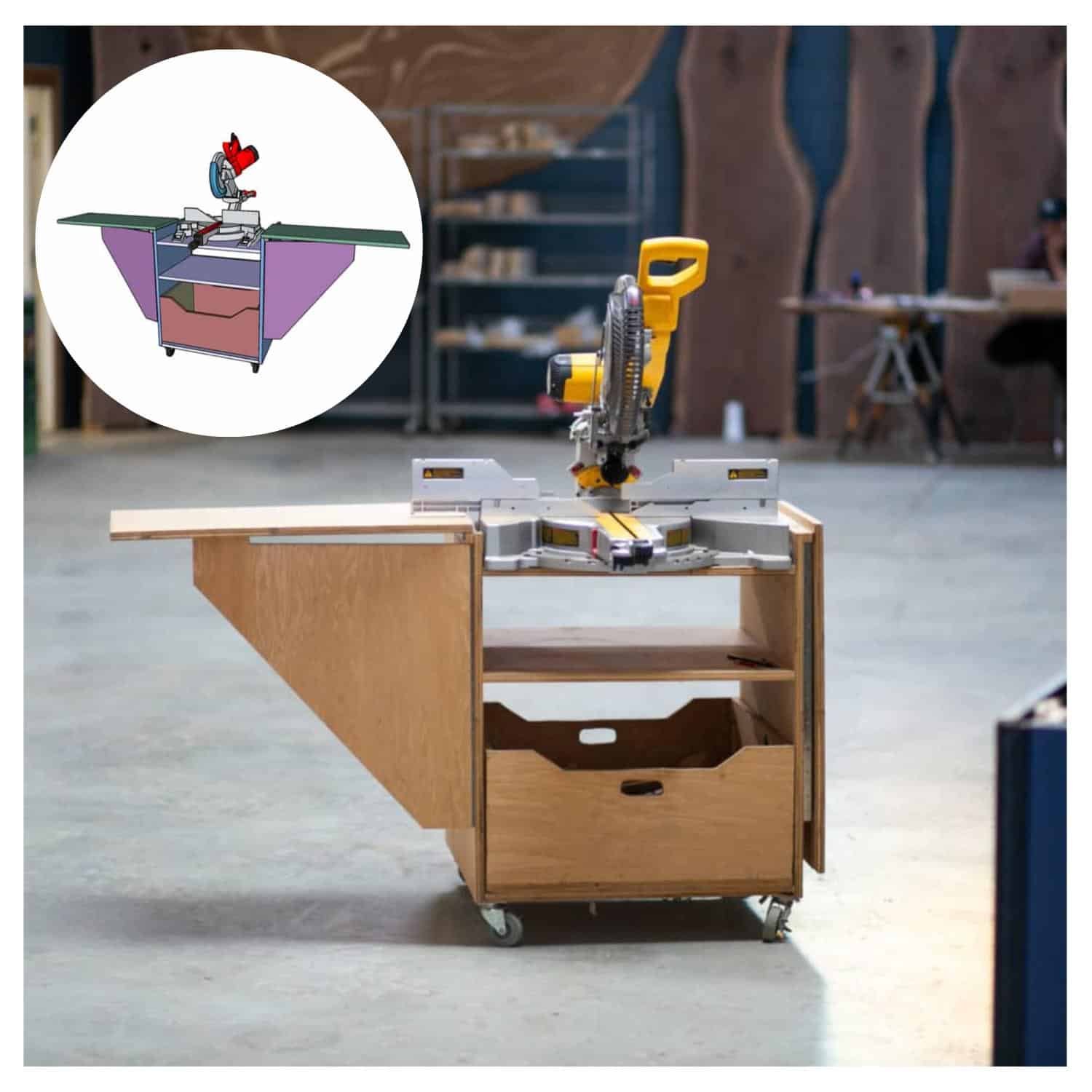 DIY Miter Saw Stand Plans: Easy, Affordable Builds for a Perfect Workshop Setup